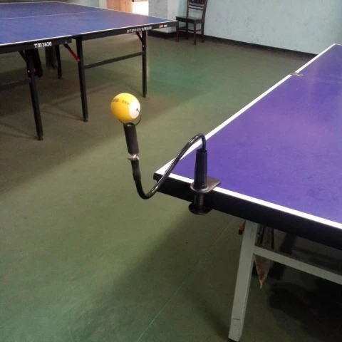 乒乓球练球器训练器自练神器塑夹铁夹实心底座加长版