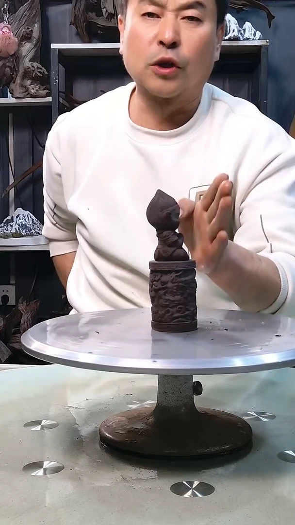 紫金砂柱子悟空小号19.9