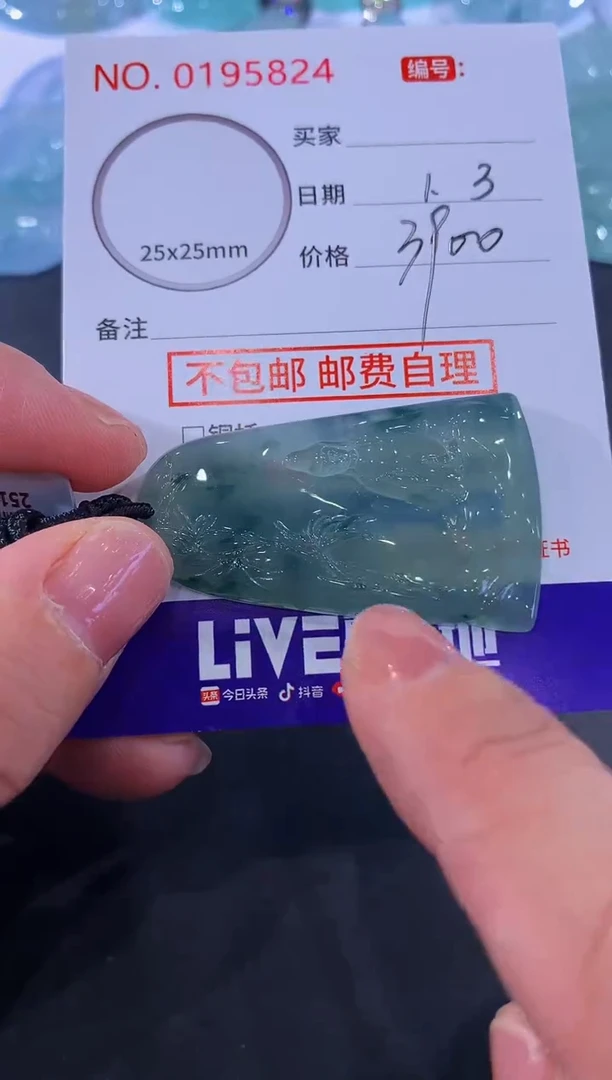 颈饰未镶嵌翡翠深****~！