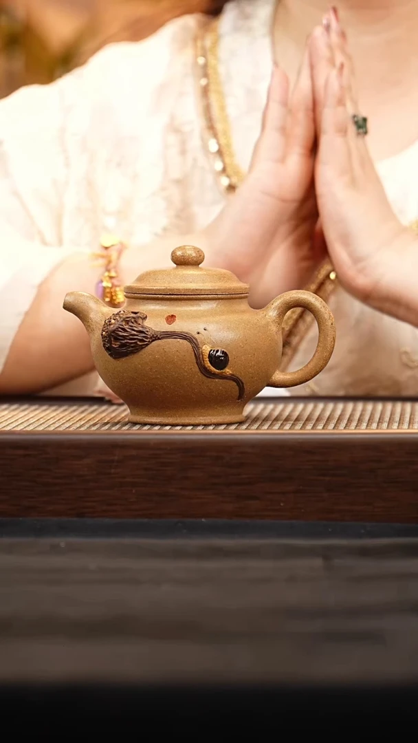 茶壶紫砂J25784掇只 降坡