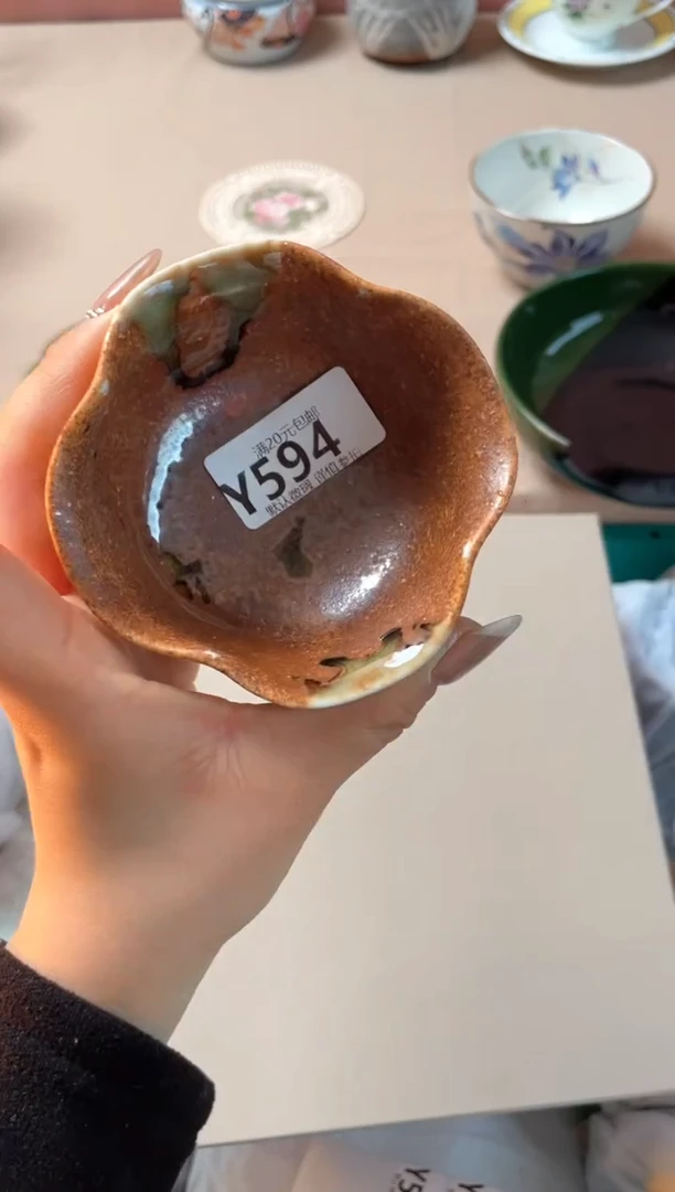 瓷片珠**姐瓷器瓷器Y594