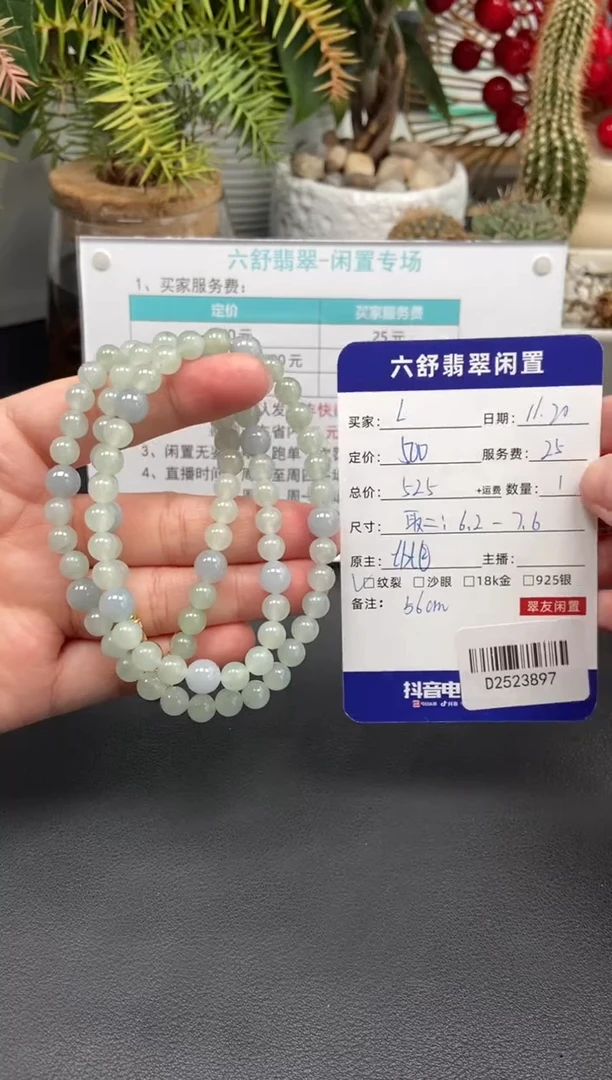 颈饰未镶嵌翡翠L***萌D2523897