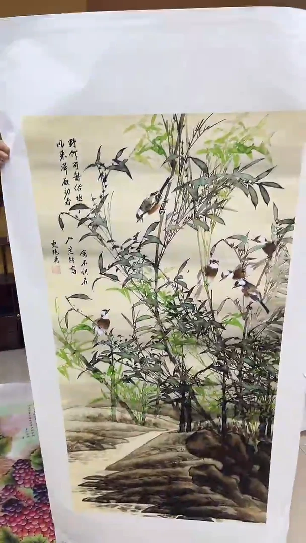 国画九霄甄选国画作品zhb121
