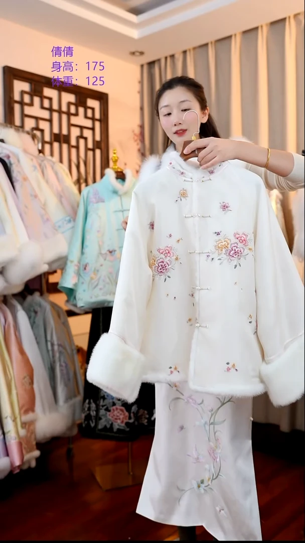 刺绣桑蚕丝非遗手工苏绣服饰