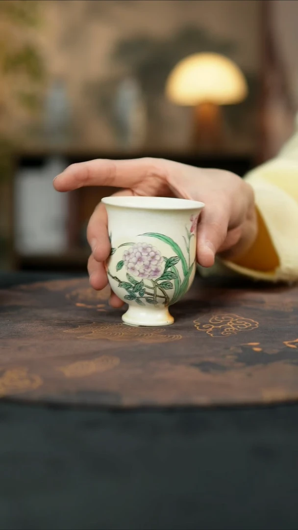 景德镇陶瓷杯碗柴烧多人