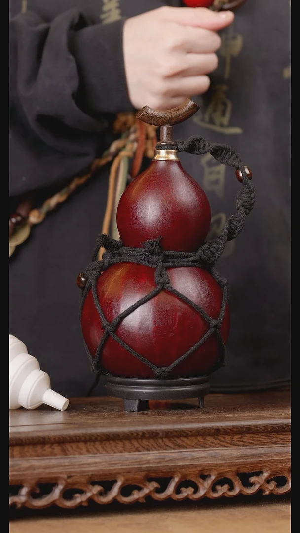 68号精品天然大漆酒葫芦一物一拍~