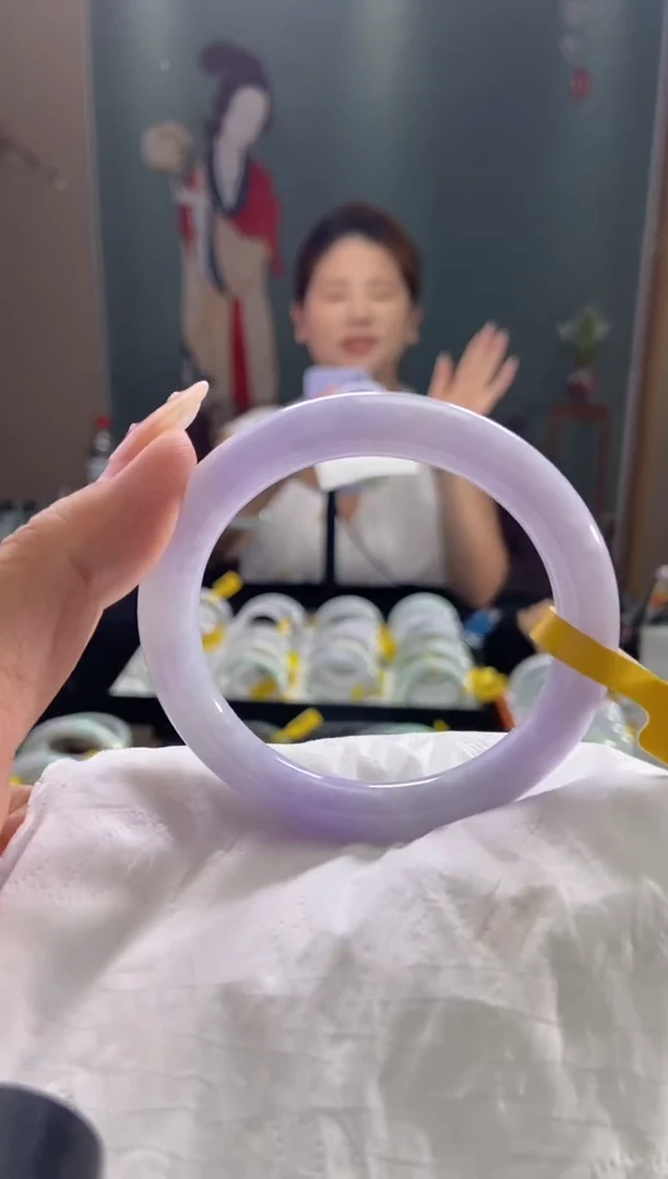 未镶嵌手镯翡翠圈口x53.8