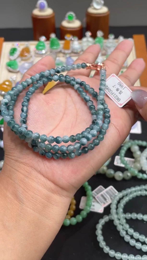 未镶嵌手串翡翠0621FG082