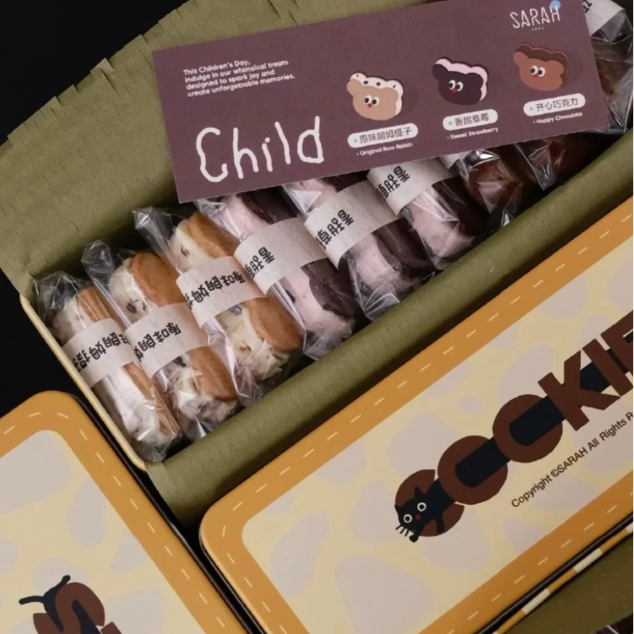 乳酪小熊白脱饼干夏日精选冻啃美味618大促活动莎拉平替宿舍零食