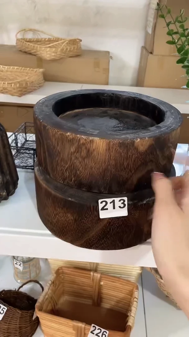 有机玻璃213号实木托盘111
