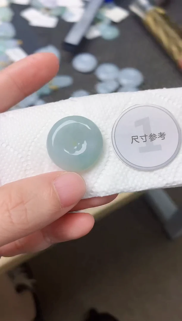 颈饰未镶嵌翡翠天然缅甸A货翡翠