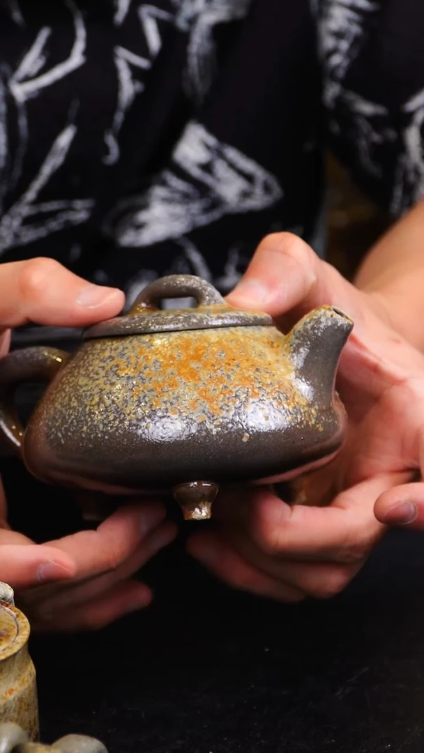 茶壶紫砂宜兴紫砂柴烧壶