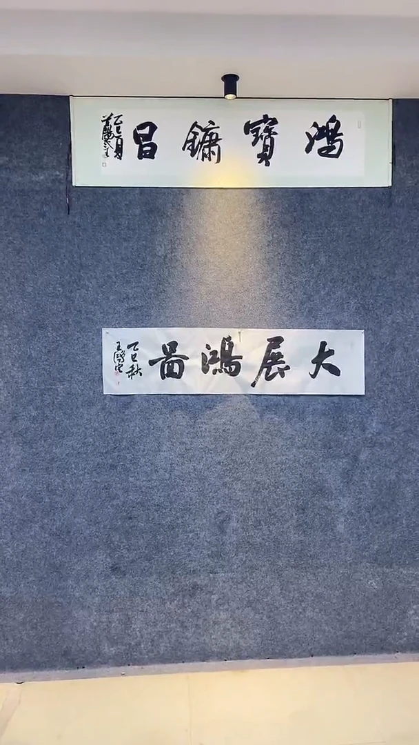 书法行书书法作品 大展宏图