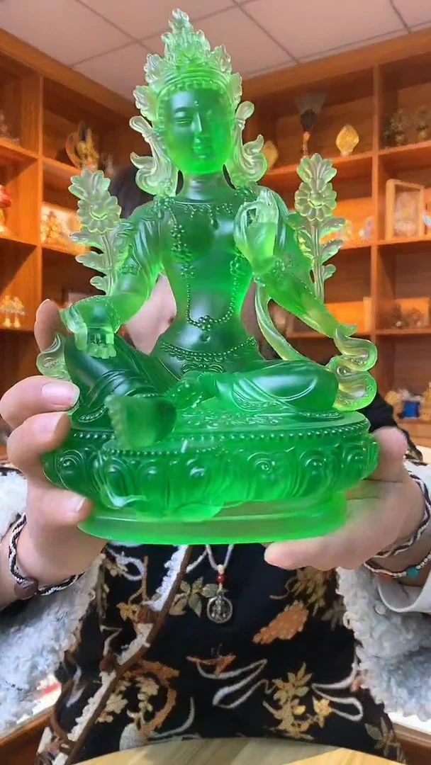 【闪购商品】泥塑绿妈妈-与实物略有差异介意者慎拍