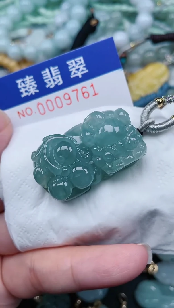 翡翠未镶嵌颈饰.0009761