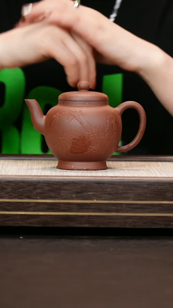 茶壶紫砂原矿紫泥  南州高士