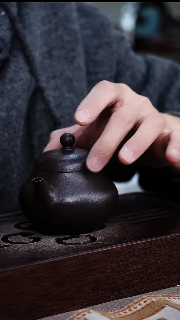 茶壶紫砂宜兴柴烧紫砂壶