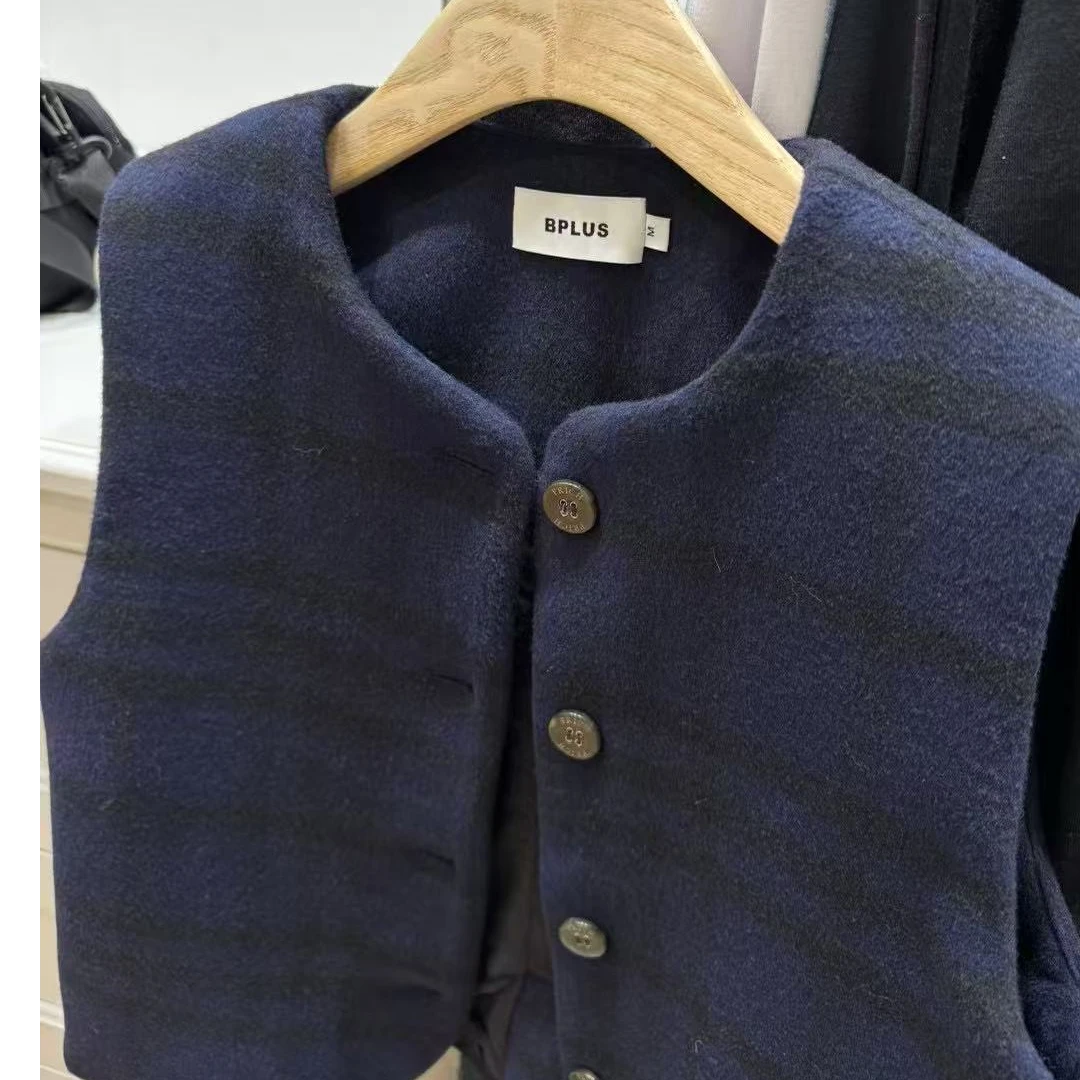 洋气羊毛背心百搭品质马甲