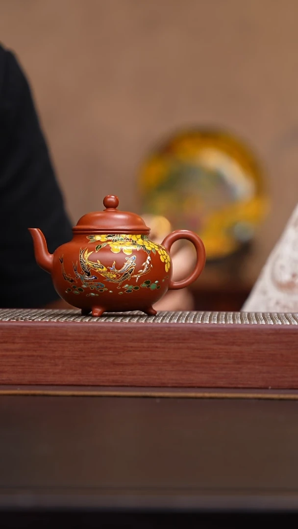 茶壶紫砂074国企品牌宜兴紫砂溯源钱梦姣专场