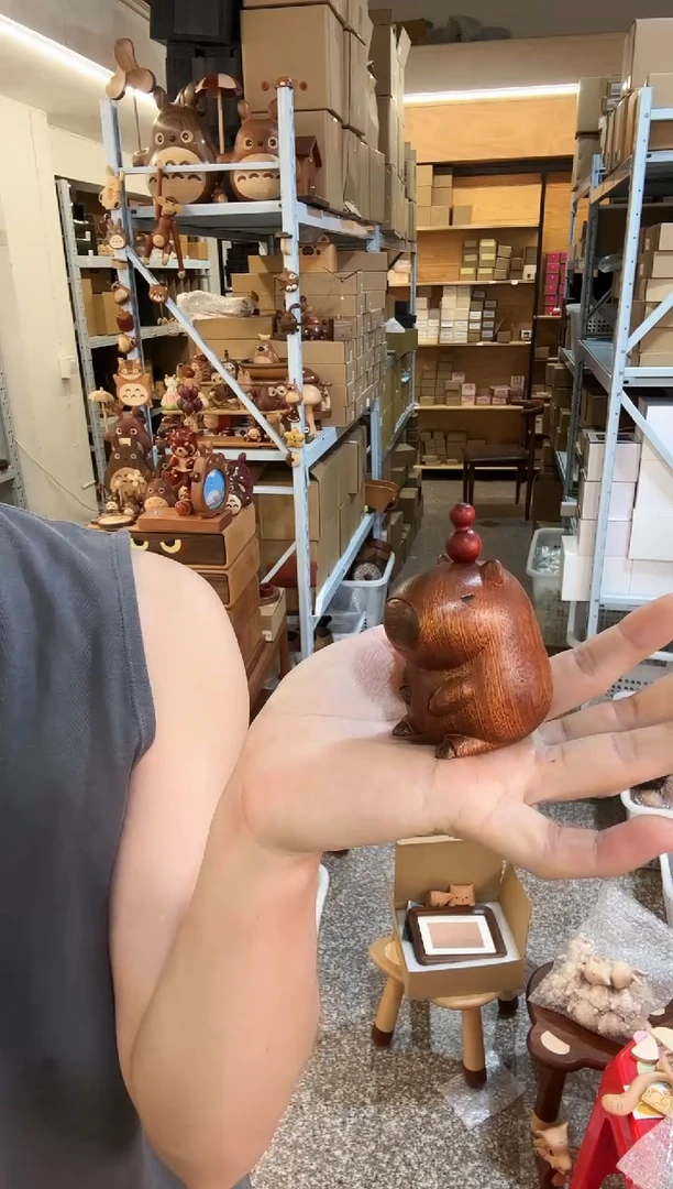 木卡皮巴拉葫芦摆件