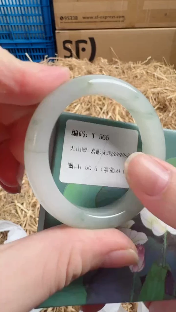未镶嵌手镯石英质玉T-565