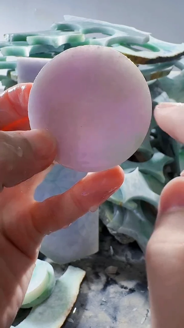 裸石翡翠缅甸翡翠A货文470