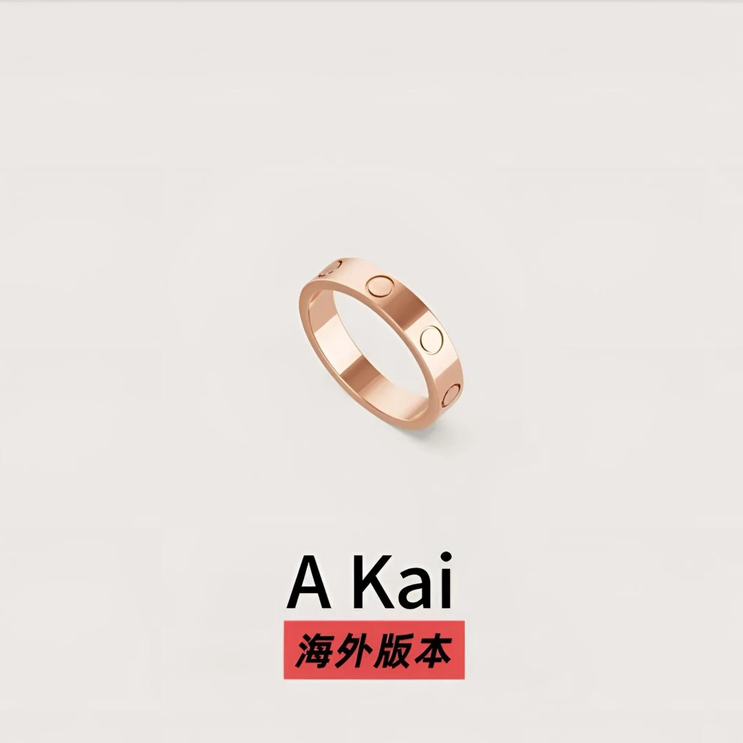 【A凯】卡D经典螺纹宽窄LOVE戒支丝巾围巾