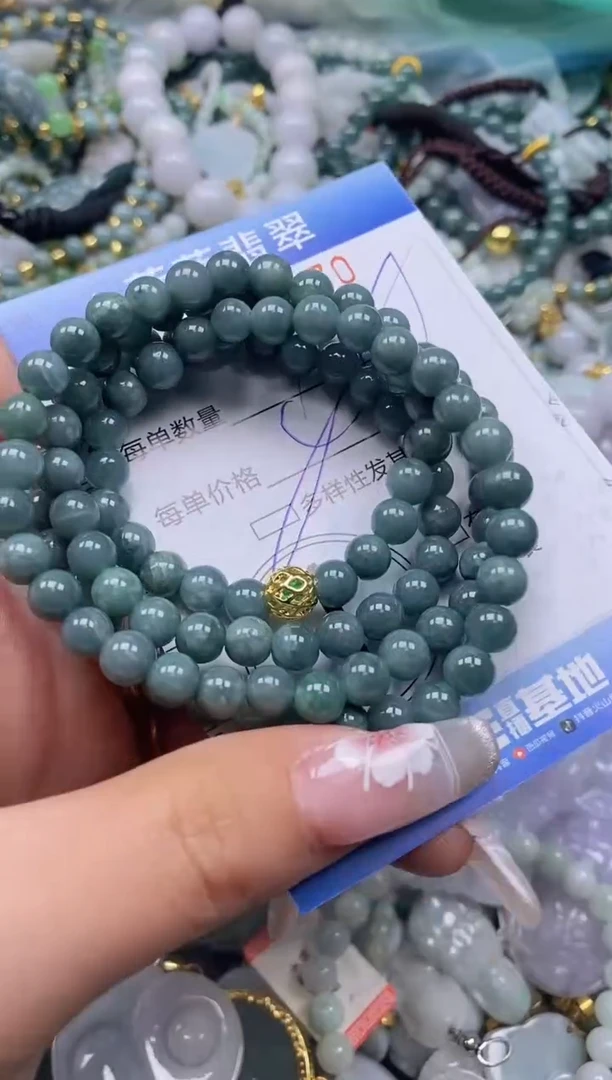 【闪购商品】翡翠颈饰未镶嵌闪购0168470多样性发其一