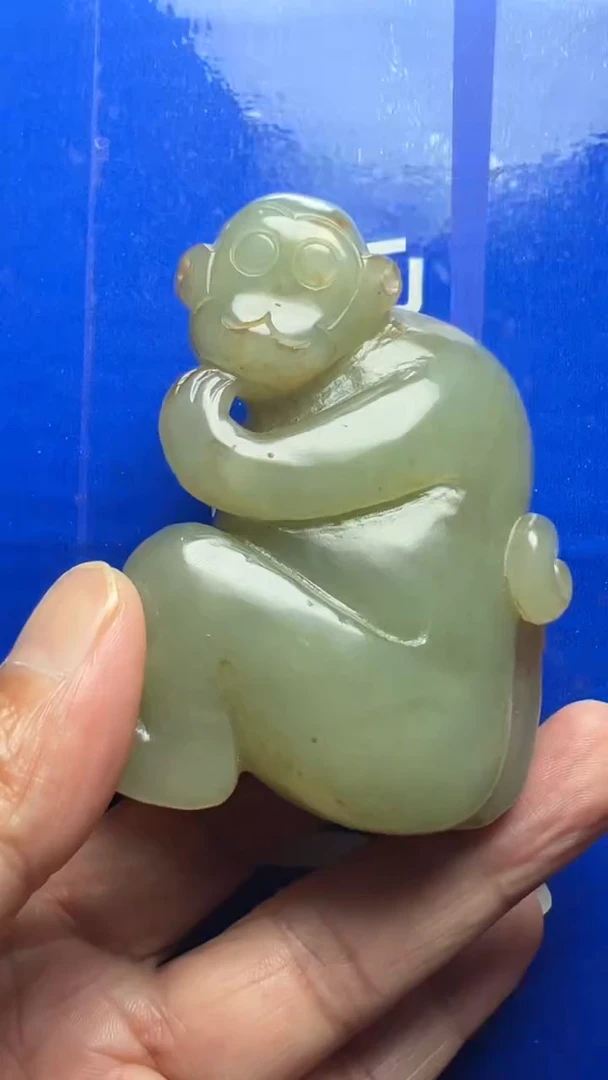 和田玉未镶嵌把件和田玉