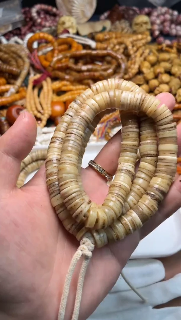 牛骨手串/手链杂件239 白嘎长串 随机一条