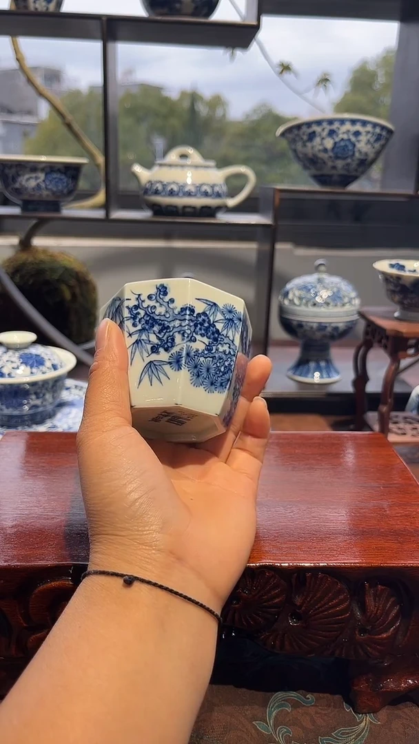 镹曰茶闲手工手绘茶具