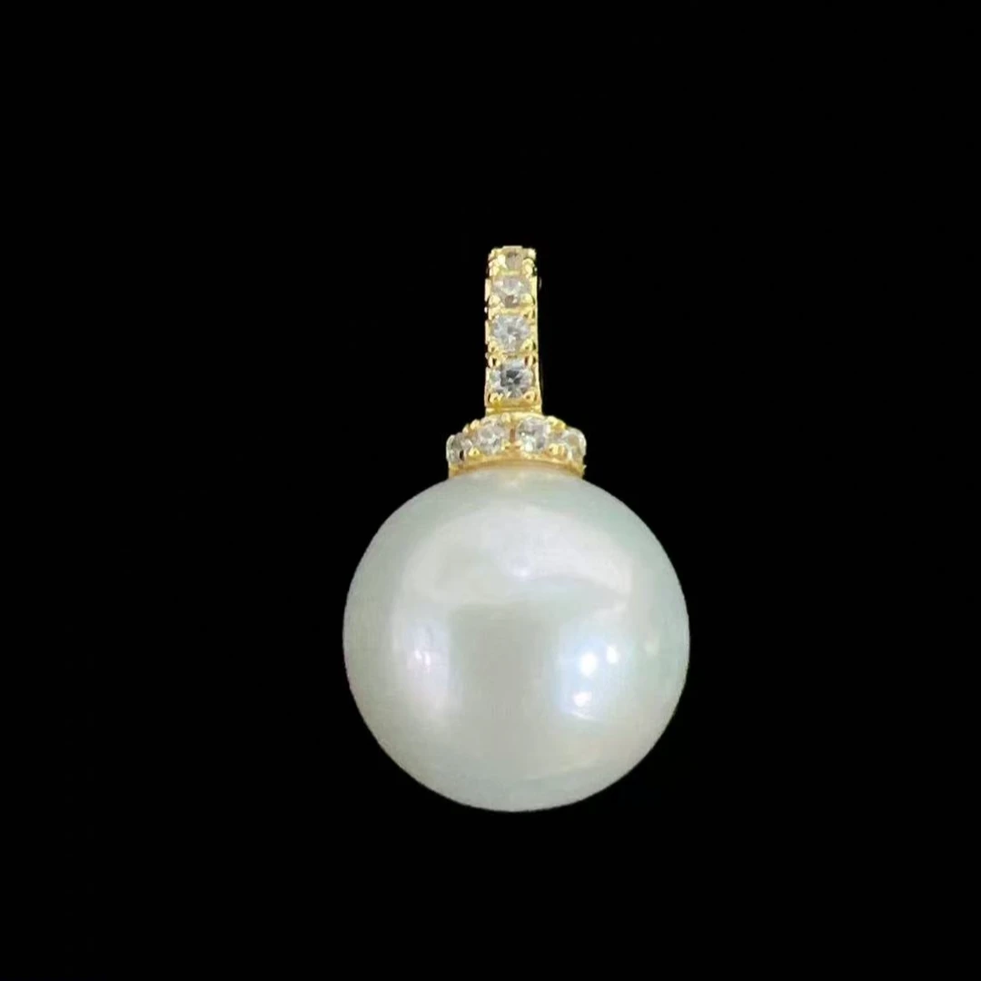 【鹿鹿】天然淡水珍珠万能扣吊坠