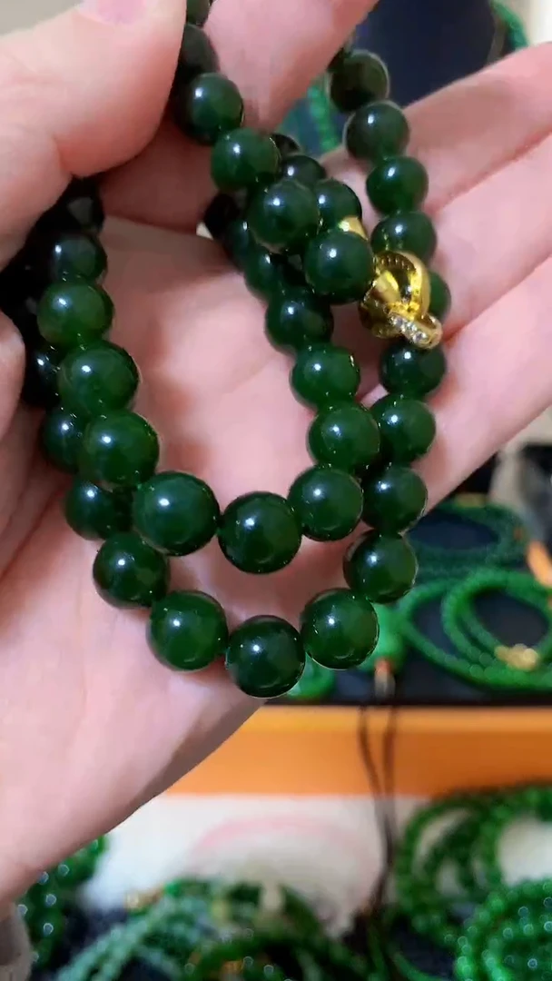 【闪购商品】和田玉（碧玉）项链未镶嵌10