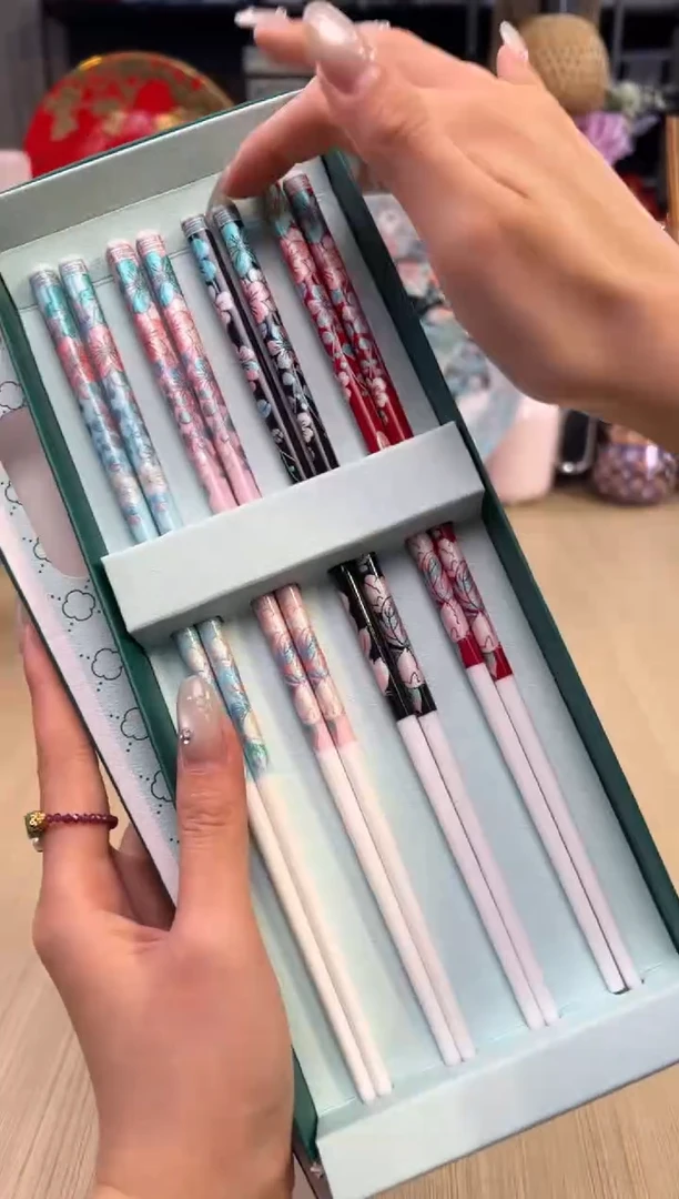 128灵羽和鸣筷子套四