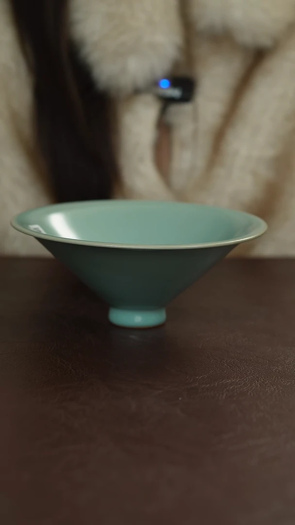 摆件陶原矿原釉汝宋汝瓷