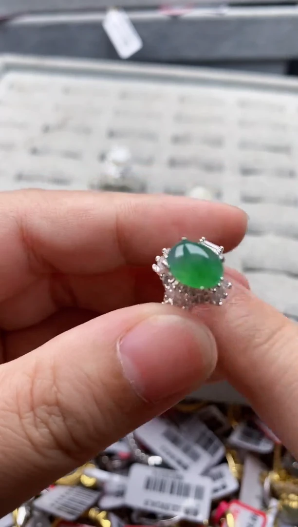 【闪购商品】翡翠戒指未镶嵌4444444---106