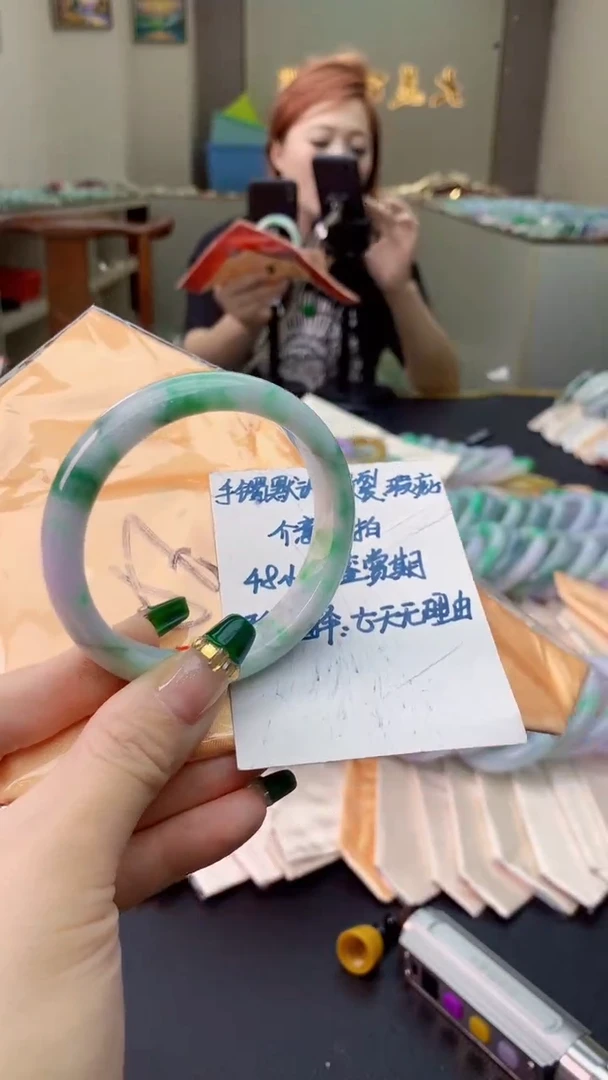 翡翠手镯未镶嵌0566684717