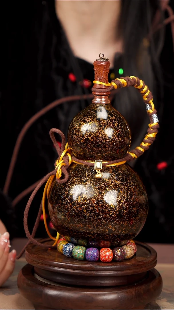 【闪购商品】150148易林高端工艺大漆酒葫芦518