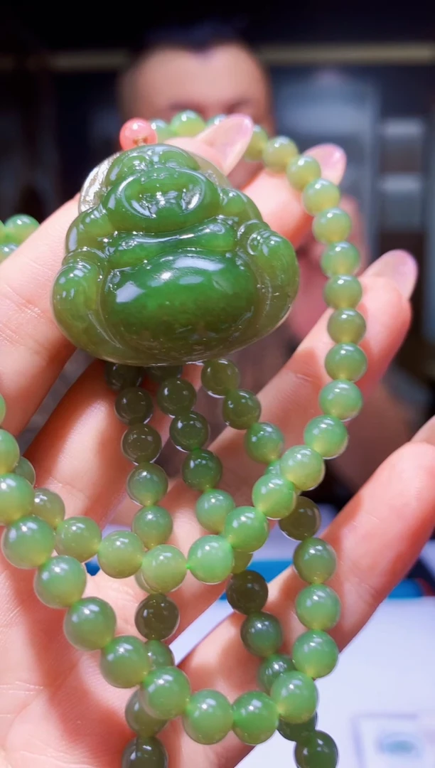 定制和田玉Boss阳天然和田玉（拍一发一）