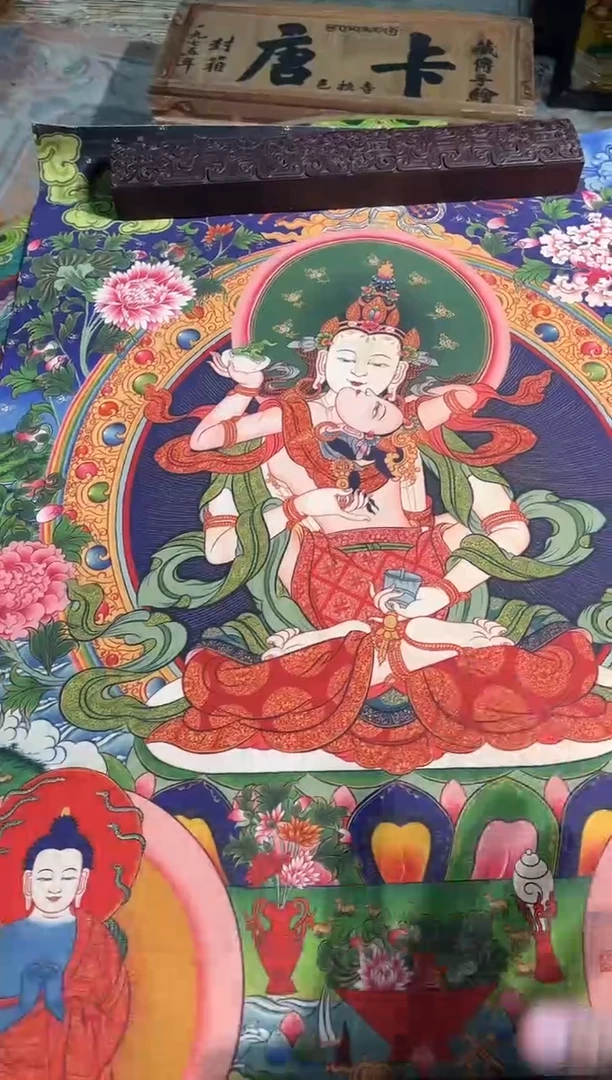 卷轴画天天的唐卡tk160