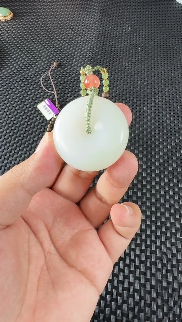 【闪购商品】和田玉吊坠未镶嵌约40MM