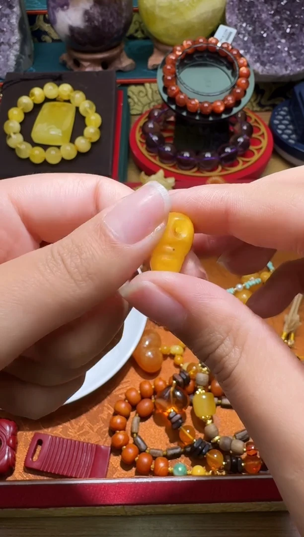 琥珀吊坠(不含链)未镶嵌多样性发一件676