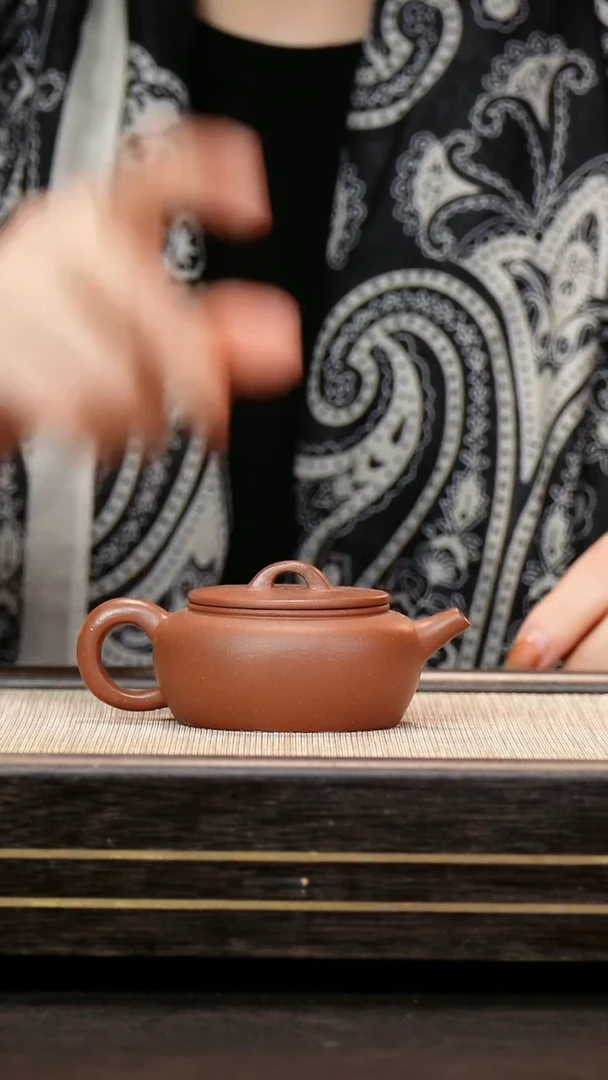 茶壶紫砂原矿紫泥 大彬诗意