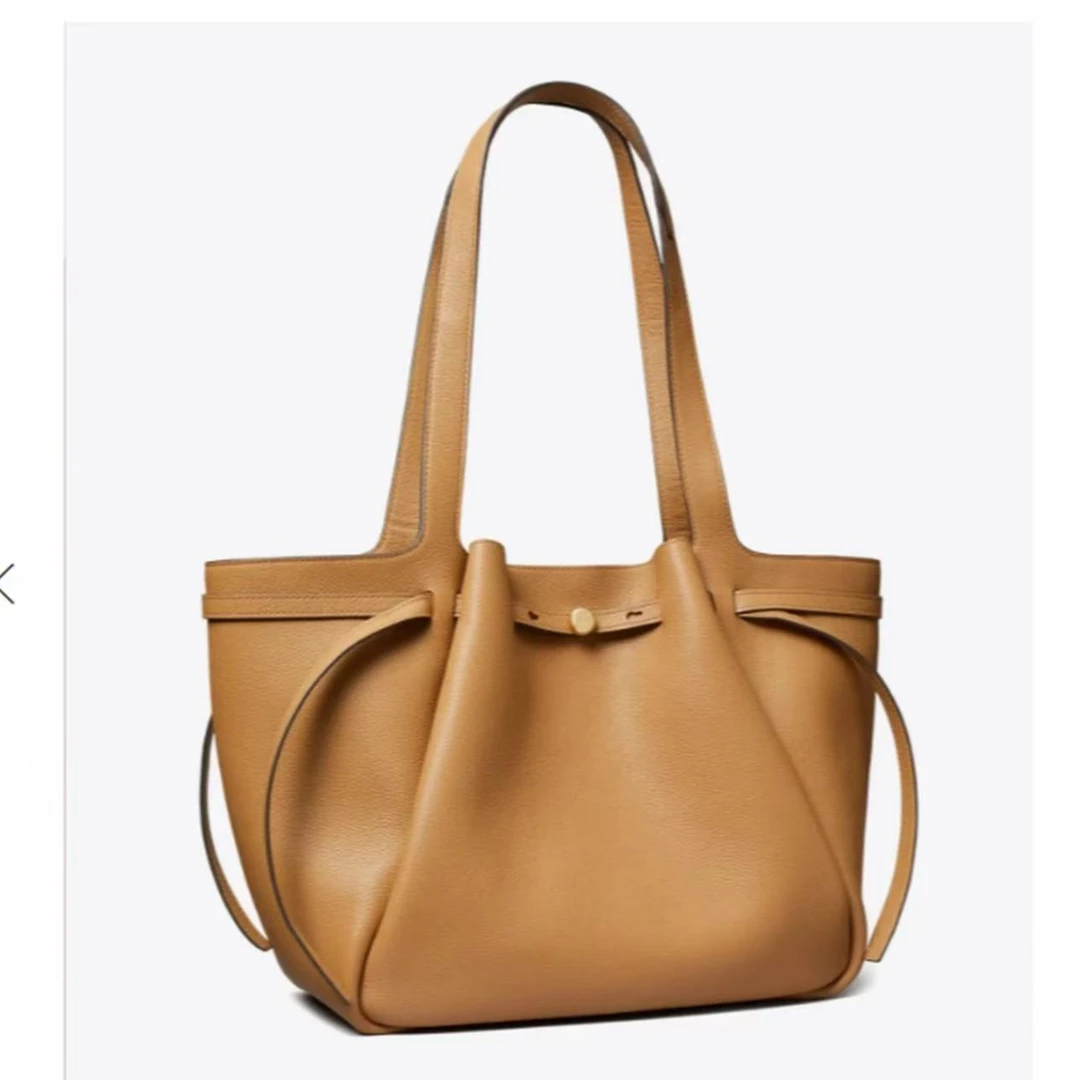 tory burch汤丽柏琦 轻奢大号Romy 单肩手提托特包 163388-027【D】