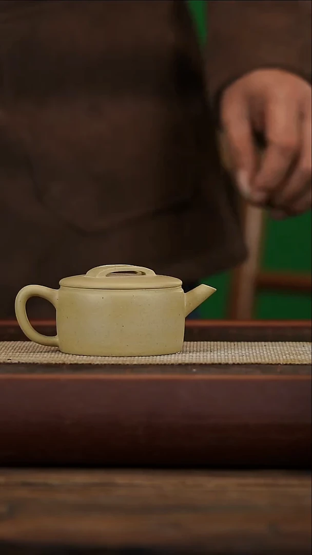 茶壶紫砂本绿微瑕小汉瓦