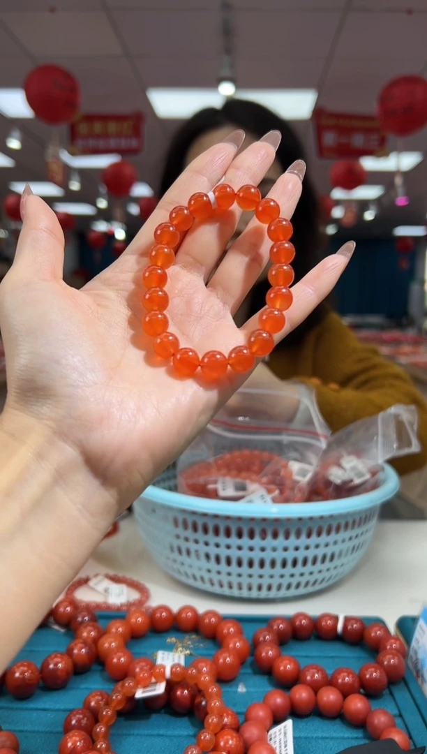 【闪购商品】南红玛瑙手串未镶嵌2.19-3-9（多样式）