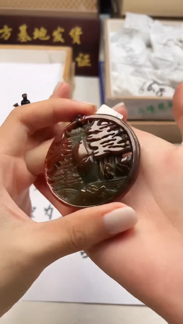 吊坠(不含链)未镶嵌翡翠5