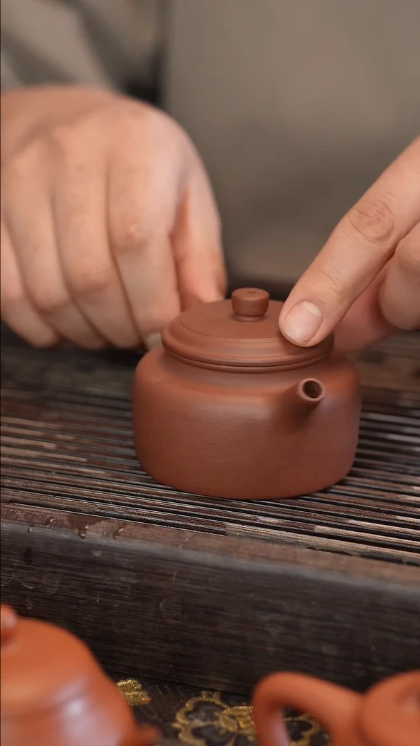 茶壶紫砂原矿手工制作150cc