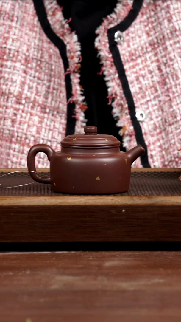 茶壶紫砂四号井紫泥德钟240CC