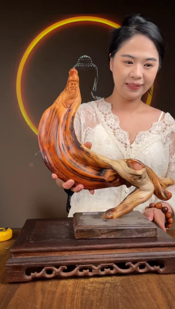 柏木（崖柏）手工摆件,先抢先得! 编号:215